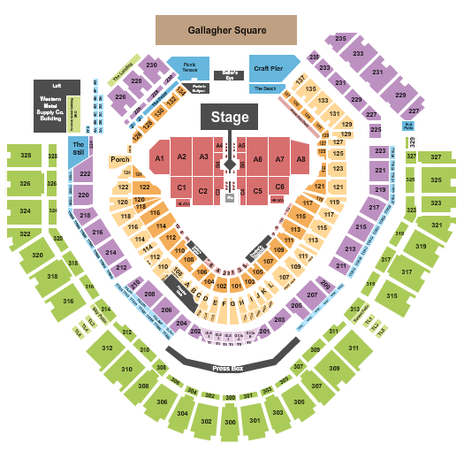 Petco Park Fuerza Regida Seating Chart